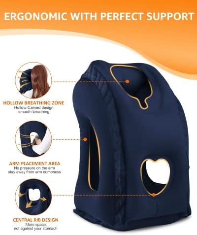 Sunany Travel Pillow, Inflatable Neck Pillow Used - Image 3