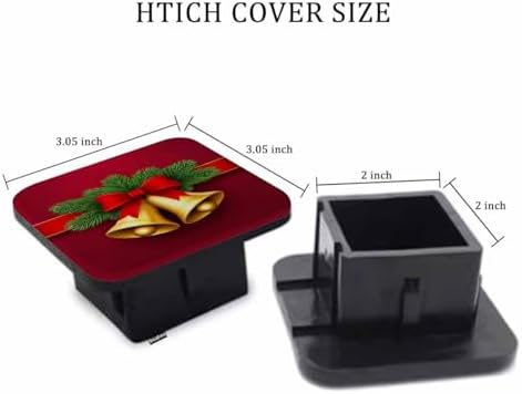 Jingle Bells Trailer Hitch Covers - Image 2