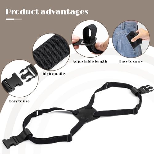 2 Pack Luggage Straps for Suitcases, Adjustable Elastic Travel Belt - Image 5