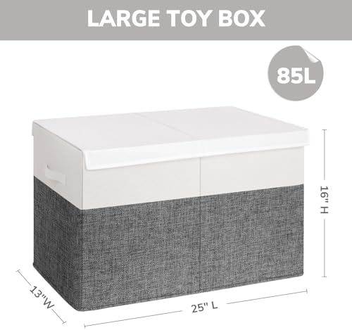 INDRESSME 85L Large Toy Storage Box - Image 4