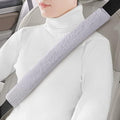 LACDL Extra Long Seatbelt Cover Super Soft Furry by LeadingAComfortableDrivingLife