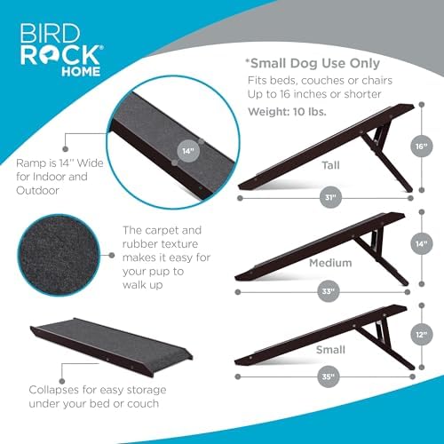 BIRDROCK HOME Adjustable Pet Ramp - Image 4
