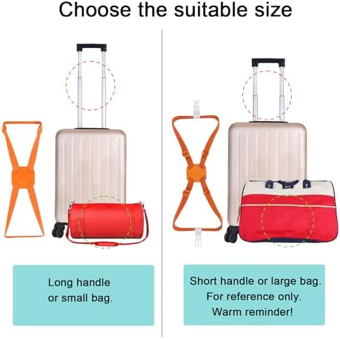 GUANJUNX Luggage Straps for suitcases, Bag Bungees Travel Accessories Belt - Image 3