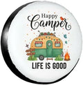 Camper Life is Good Spare Tire Cover Wheel Protector Universal Fit by Unknown