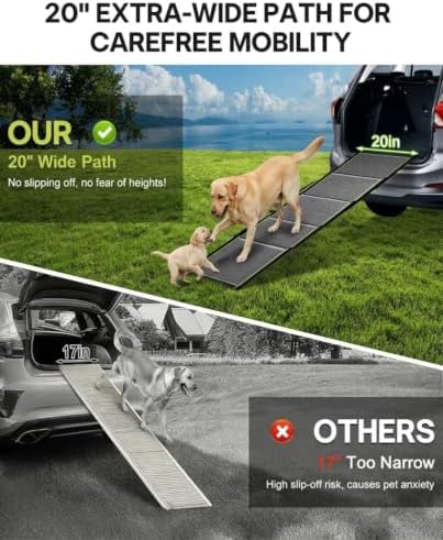15.2LBS Dog Ramp for Large Dogs - Image 4