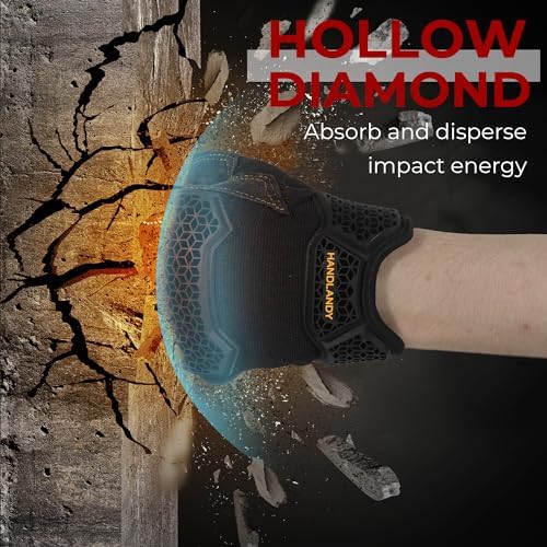 HANDLANDY Work Gloves for Men & Women, Utility Mechanic Working Gloves Touch - Image 4