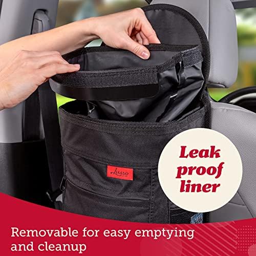 Lusso Gear Spill-Proof Car Trash Can - Image 4