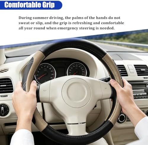 Car Steering Wheel Cover, 14.5-15" - Image 2