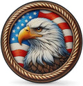 Flag Spare Tire Cover Waterproof Dust-Proof Spare Wheel Covers by Unknown