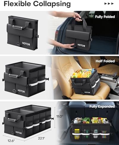 HOTOR Car Trunk Organizer - Image 3