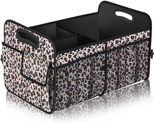 Femuar Car Trunk Organizer, Large Capacity Collapsible Trunk Storage by GuangzhouTailinTechnologyCo