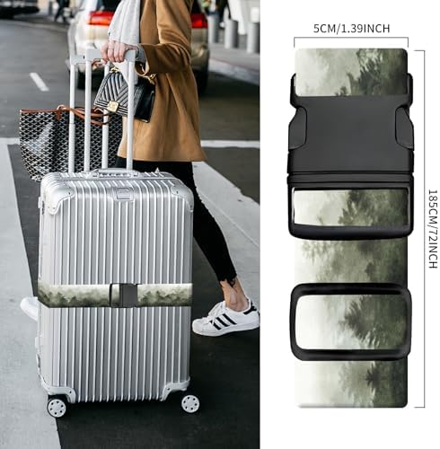 Luggage Straps for Suitcases, Heavy Duty Travel Belt - Image 3