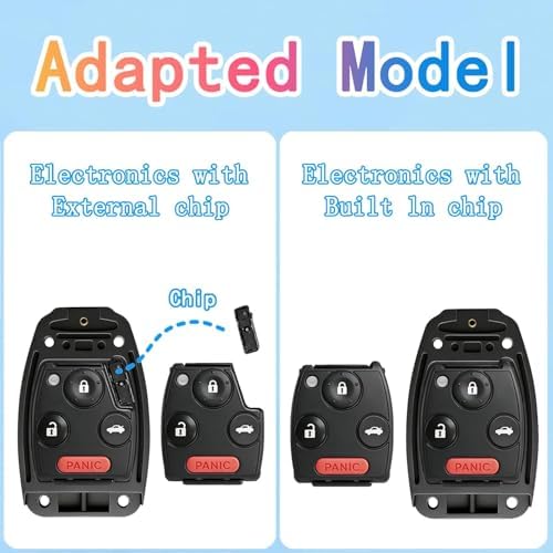 Key Fob Shell for Honda Accord Crosstour, Civic LX, Carbon Fiber - Image 7