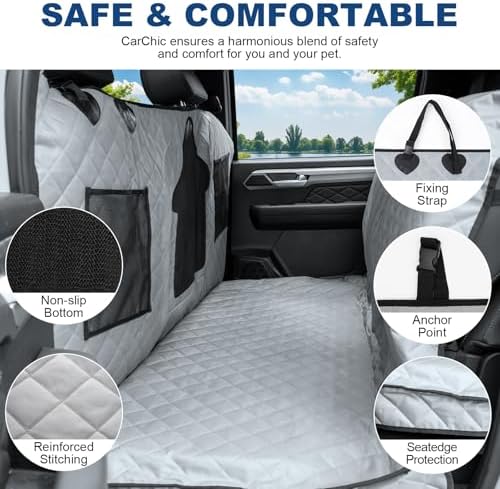 Dog Car Seat Cover for Back Seat - Image 3