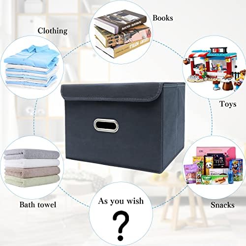 STOREONE Fabric Storage Cube Bins Foldable Organizer Container Collapsible - Image 4