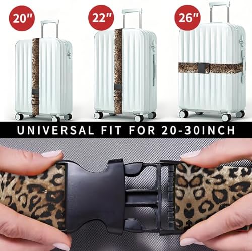 Luggage Straps for Suitcases, Heavy Duty Travel Belt - Image 4