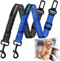 2 Pack Dog Seat Belt Adjustable Dog Car Seatbelts by PUEENOD