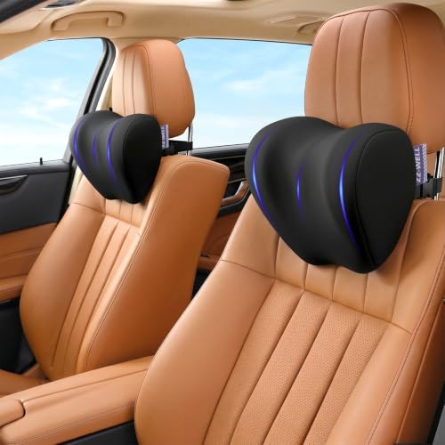 ZZ-WELL Car Headrest Pillow, Car Neck Pillow by ZZ-WELL
