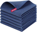 Homaxy 100% Cotton Waffle Weave Kitchen Dish Cloths 6-Pack by Homaxy