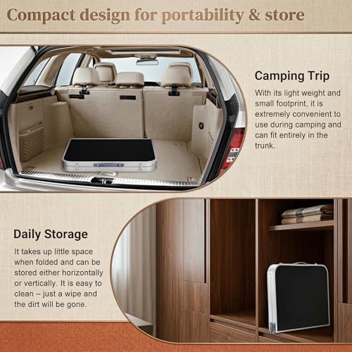 3ft Aluminum Folding Table, Portable Camping Table - Image 5