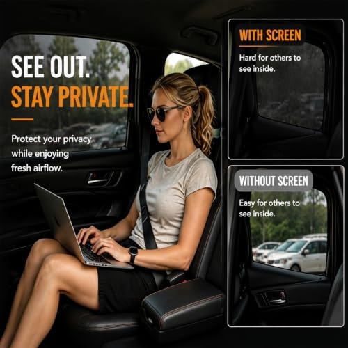 4 Pack 42.5"x21.5" Car Window Covers - Image 3