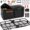Mockins 60"x24"x6" Heavy Duty Trailer Hitch Cargo Carrier w/ 500 Lbs. Cap by Mockins