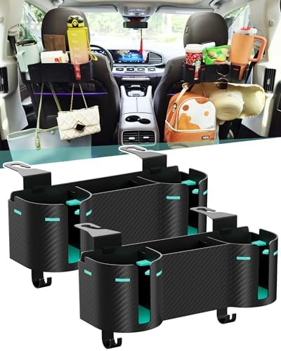 Car Headrest Backseat Cup Holder 3.7", Seat Back Organizer by Unknown