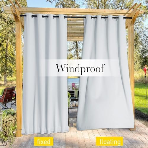 NICETOWN Windproof Outdoor Curtains - Image 4