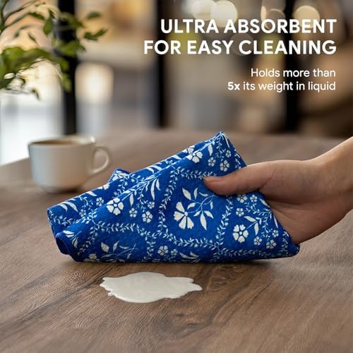 RECYCO Waffle Kitchen Towel Set of 2 - Image 4