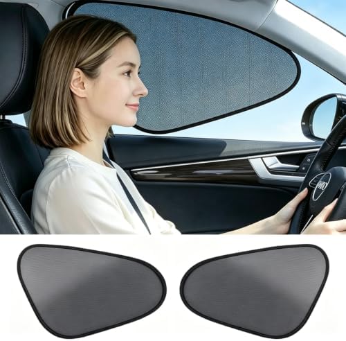 2-Pack Car Window Shades, Foldable Static Cling Car Shades by Unknown