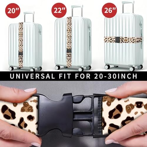 Luggage Straps for Suitcases, Heavy Duty Travel Belt - Image 4
