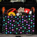 Dog Paw Car Trunk Organizer 20L Fold Auto Storage Basket by YGQZYYQ
