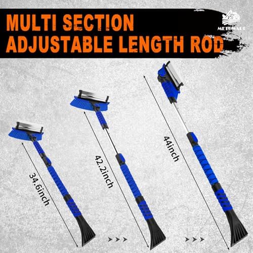 METOWARE 44" Ice Scraper and Snow Brush - Image 5