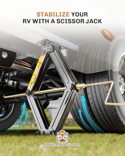 WELLUCK 6500lbs RV Stabilizer Jacks Scissor Jacks - Image 2