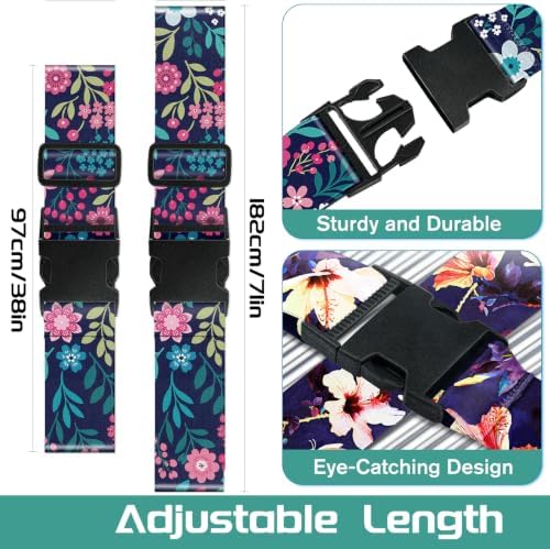 Slohif Luggage Straps for Suitcases Travel Belt Accessories Luggage Connector - Image 2