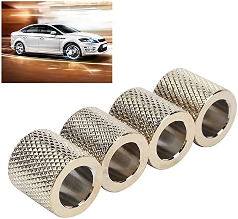 aqxreight Headrest Collar for Car SUV Truck 4PCS Aluminum Alloy Backrest Decor - Image 5