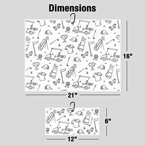 Microfiber Golf Towels for Golf Bags & Carts - Image 5