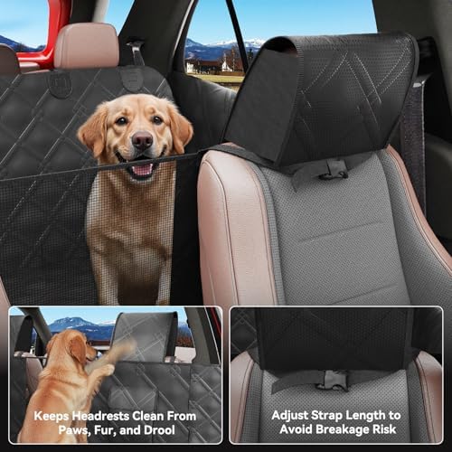 Surfcabin Dog Car Seat Cover for Back Seat - Image 3