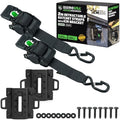 Rhino USA Bed-Mounted Retractable Ratchet Straps by RhinoUSAInc