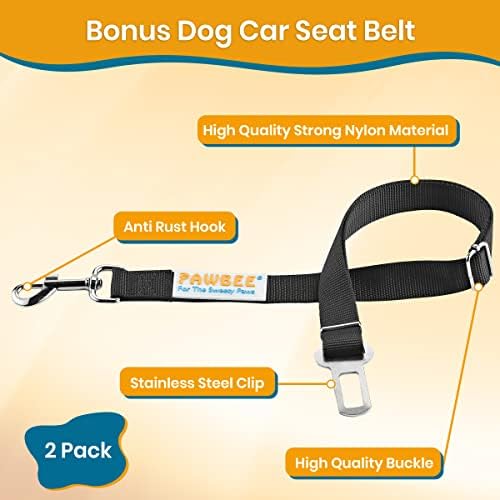 PAWBEE 2-Pack Dog Seat Belts for Cars - Image 2