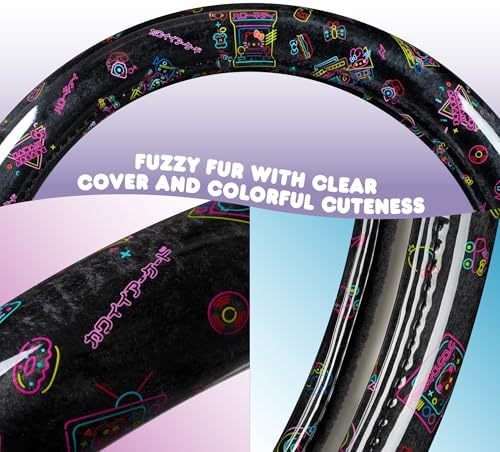 Hello Kitty Steering Wheel Cover, Official Sanrio Car Steering Wheel Cover - Image 5
