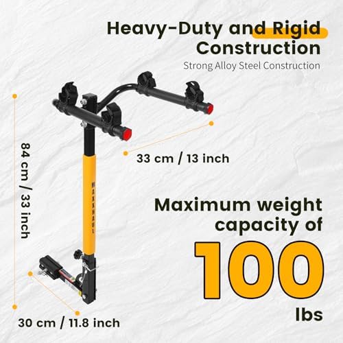 MaxxHaul 50025 Hitch Mount 2-Bike Rack - Image 2