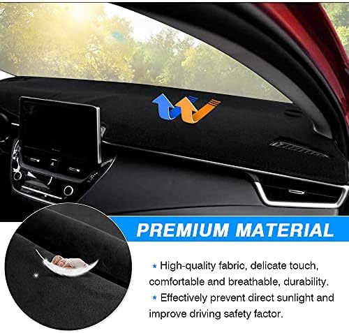 Autorder Dashboard Cover Mat for Toyota Corolla 2019-2022 2023 2024 2025 2026 - Image 4