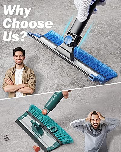 JOYTUTUS 47” Car Snow Brush, 4 in 1 Extendable Auto Car Snow Removal Broom Brush - Image 6
