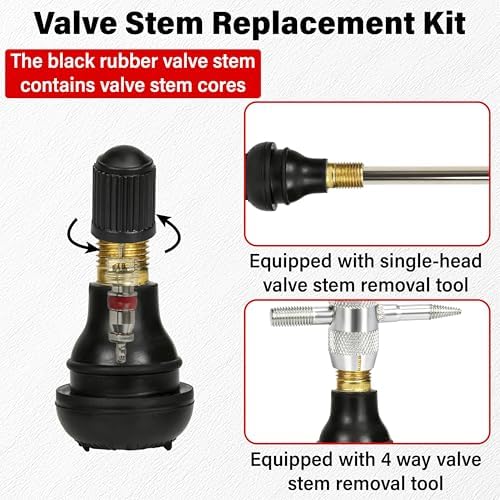 ecocstm Valve Stem Puller Installer Tool, Tire Valve Stem Removal Tool Kit - Image 4
