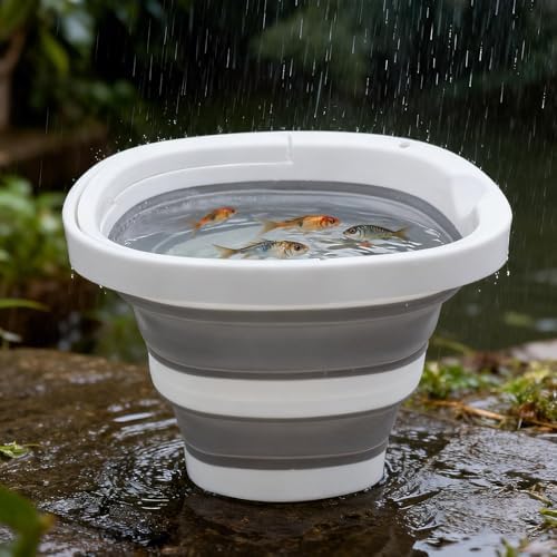 CHILDLION Collapsible Bucket 5L, Foldable Mop Bucket Car Wash Buckets - Image 5