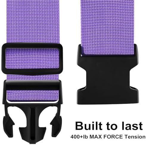 Luggage Straps for Suitcases TSA Approved-2 Pack Bright Personalized Luggage - Image 2