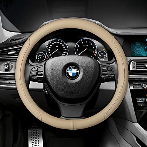 Microfiber Leather Steering Wheel Cover - Image 3