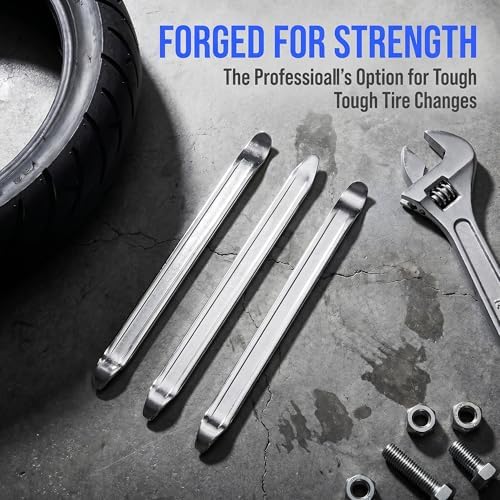 Fasmov 3 Pcs Irons Changing Tool, 12 inch Tire Iron Spoons Changing Lever Bar - Image 7