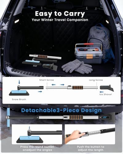 helloleiboo 43.7" Extendable Ice Scraper - Image 7